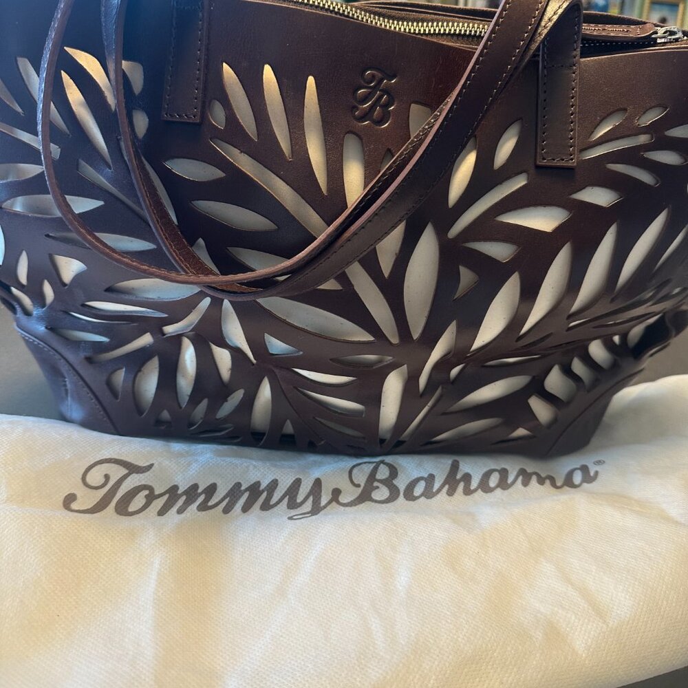 Tommy Bahama Bag Purse Tote - Picture 2 of 5
